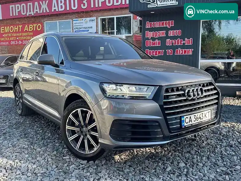 Audi Q7 2017, фото з оголошення 1 з 20, VIN WA1LAAF76JD009326