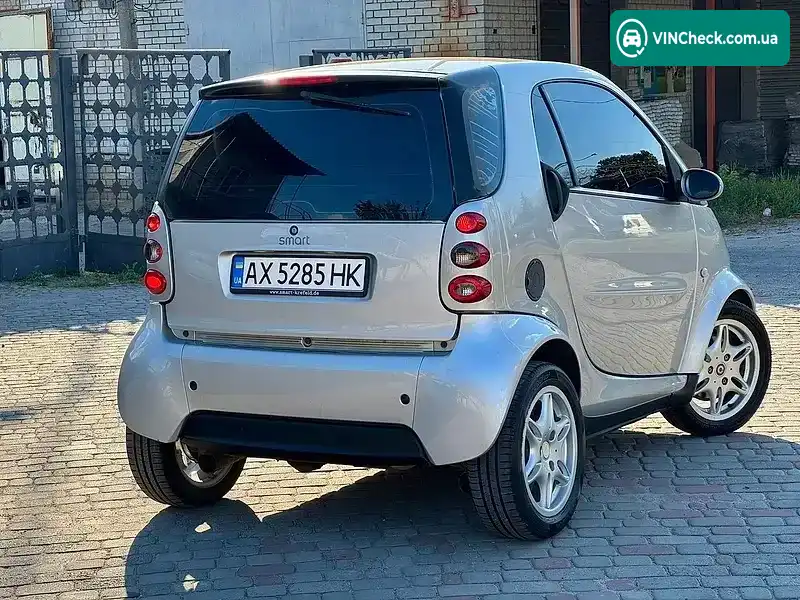 Smart Fortwo 2003, фото з оголошення 2 з 16, VIN WME4503321J046959