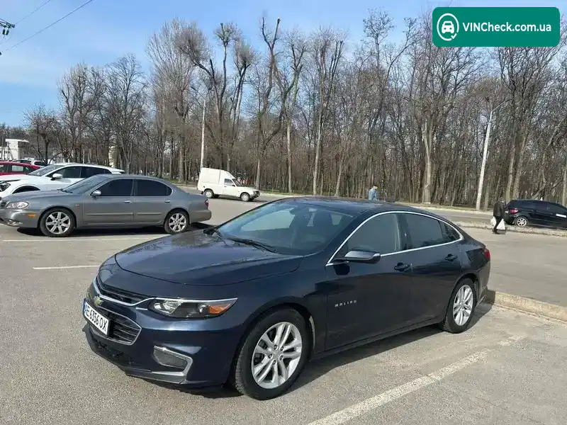 Chevrolet Malibu 2016, фото з оголошення 1 з 18, VIN 1G1ZE5ST6GF209014
