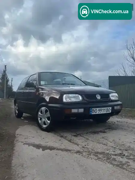 Volkswagen Golf 1995, фото з оголошення 1 з 9, VIN WVWZZZ1HZSB072554