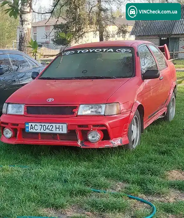 Toyota Tercel 1993, фото з оголошення 2 з 4, VIN JT2EL43S7P0338869