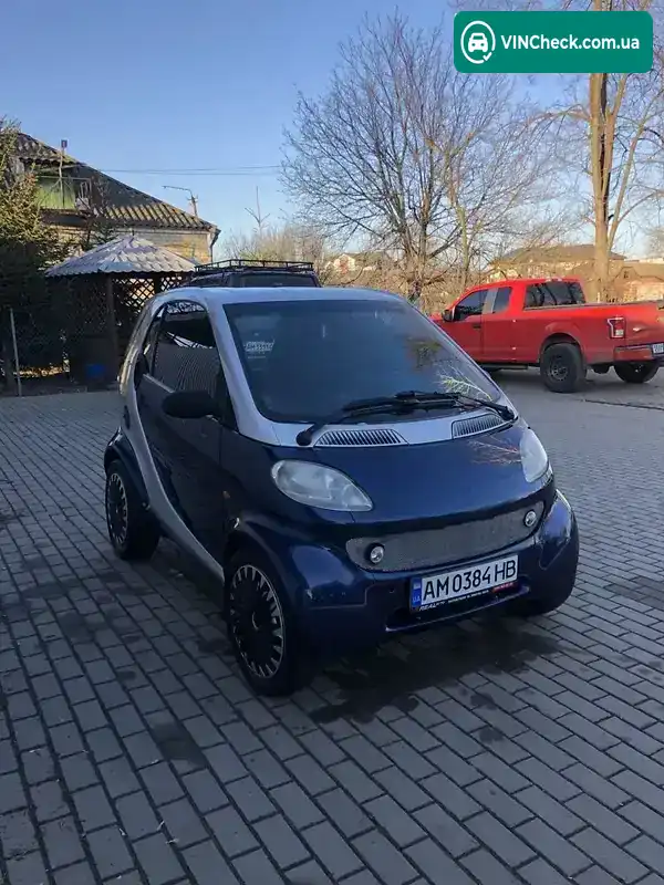 Smart Fortwo 1999, фото з оголошення 2 з 5, VIN WME01MC01YH011520