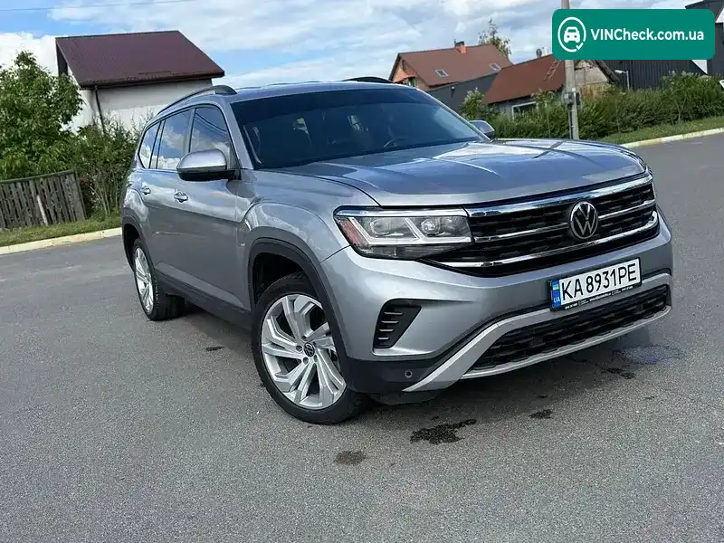 Volkswagen Atlas 2020, фото з оголошення 1 з 20, VIN 1V2WR2CA9MC557900