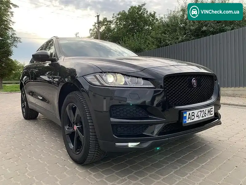 Jaguar F-Pace 2018, фото з оголошення 1 з 20, VIN SADCA2BN5KA399827