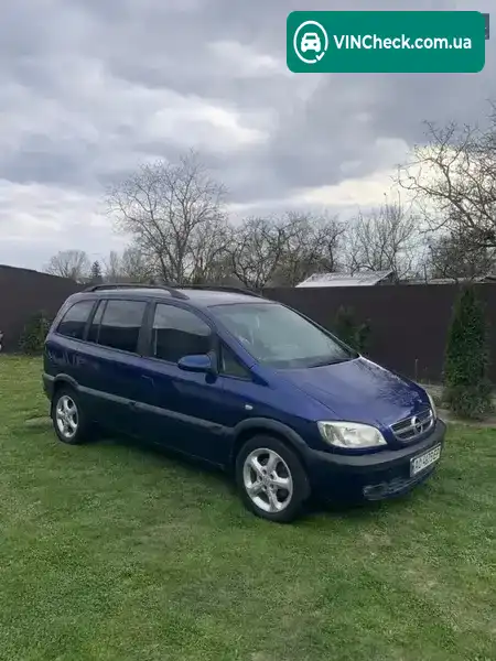 Opel Zafira 2002, фото з оголошення 1 з 10, VIN W0L0TGF7532252744