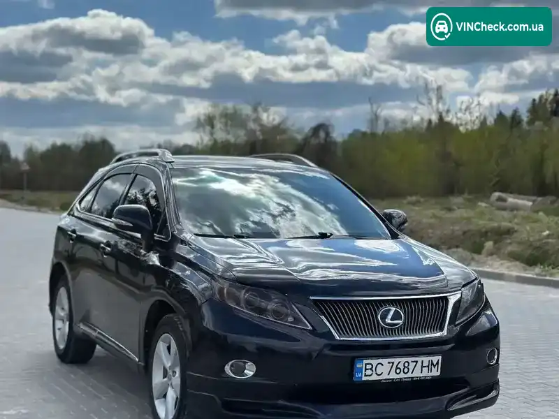 Lexus RX 2009, фото з оголошення 2 з 21, VIN 2T2BK1BA4AC010774