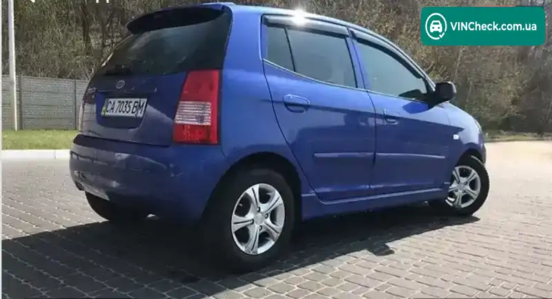 Kia Picanto 2007, фото з оголошення 2 з 13, VIN Y6LBA24337L000569