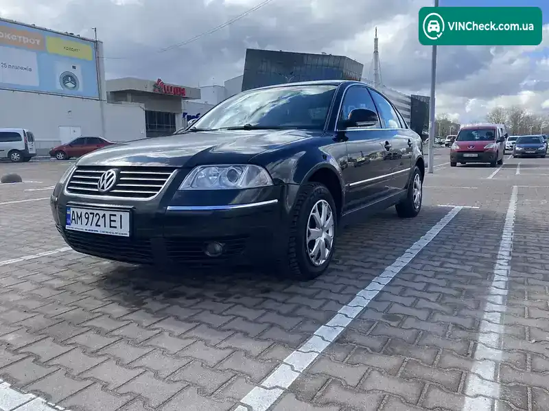 Volkswagen Passat 2004, фото з оголошення 1 з 11, VIN WVWZZZ3BZ5P009196
