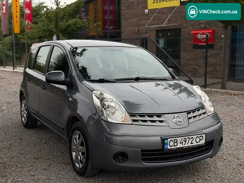 Nissan Note 2008, фото з оголошення 2 з 20, VIN SJNFCAE11U1296769