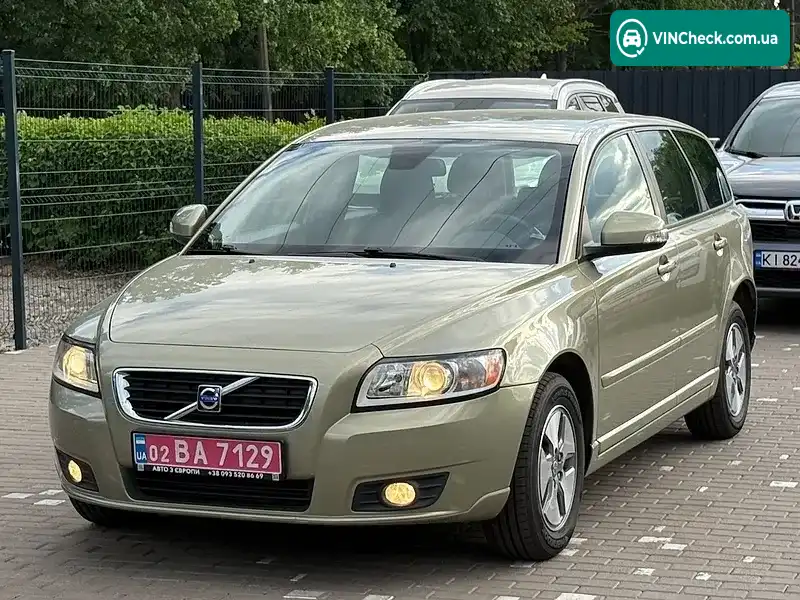 Volvo V50 2009, фото з оголошення 1 з 19, VIN YV1MW76F2A2534506