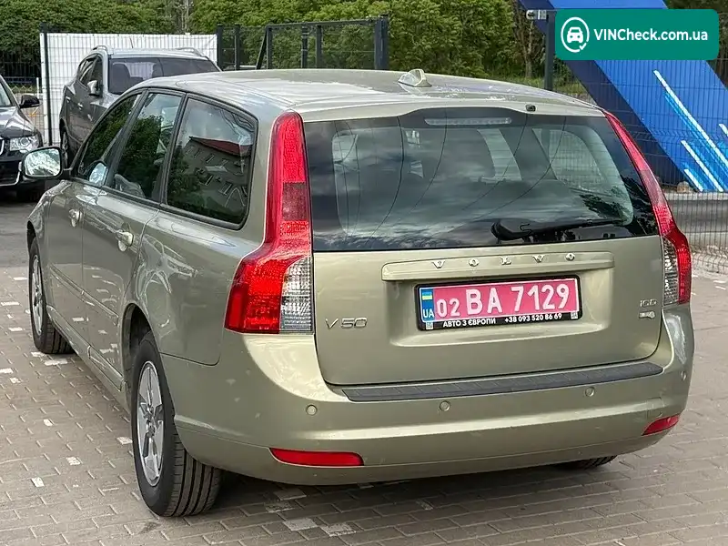 Volvo V50 2009, фото з оголошення 2 з 19, VIN YV1MW76F2A2534506