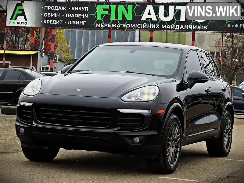 Porsche Cayenne 2017, фото з оголошення 1 з 14, VIN WP1AA2A22JKA05590