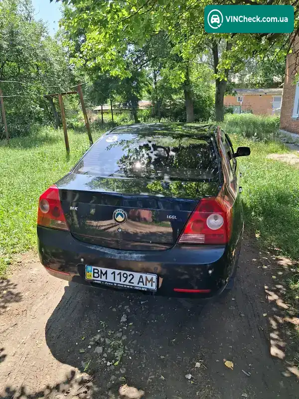 Geely MK 2008, фото з оголошення 1 з 5, VIN Y7CJL716290112586