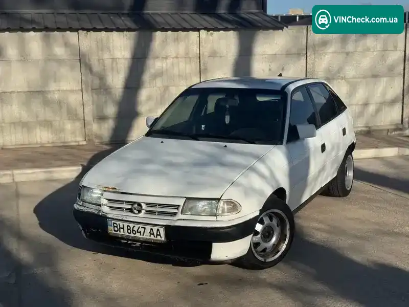 Opel Astra 1992, фото з оголошення 2 з 6, VIN W0L000059T5079559