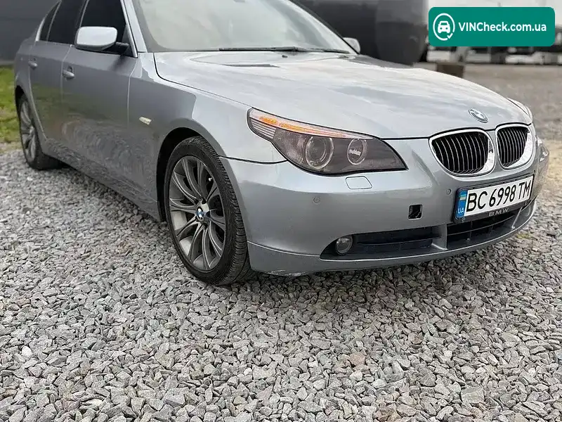 BMW 5 Series 2006, фото з оголошення 1 з 21, VIN WBANE31040B958082