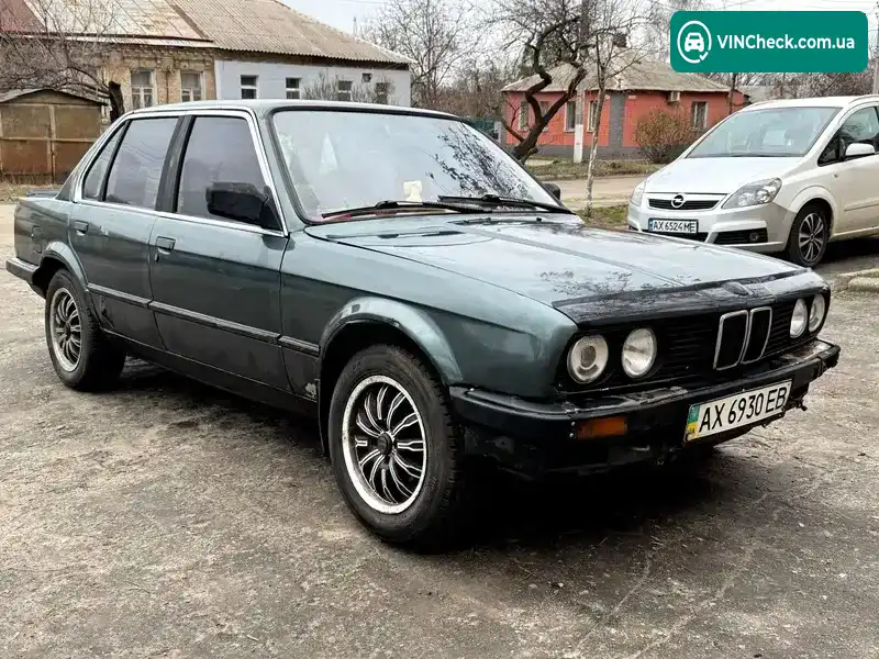 BMW 3 Series 1986, фото з оголошення 1 з 4, VIN WBAAC310901329718