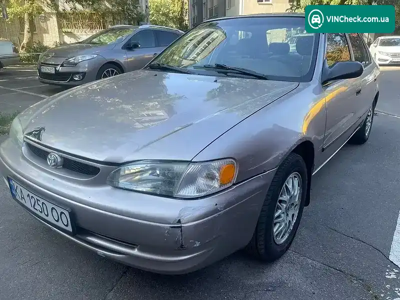 Toyota Corolla 1999, фото з оголошення 2 з 9, VIN 1NXBR12E5XZ218642