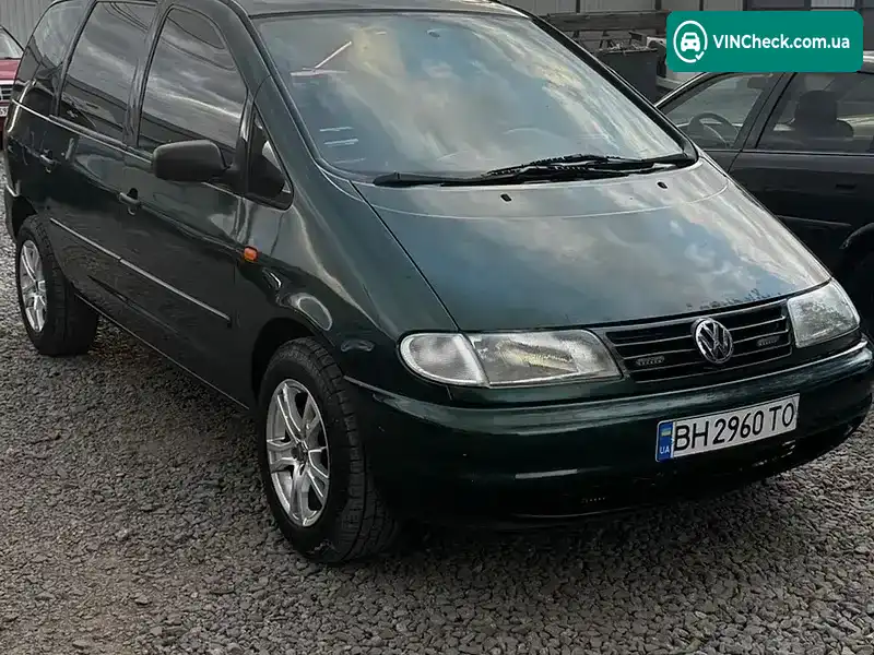 Volkswagen Sharan 1999, фото з оголошення 1 з 11, VIN WVWZZZ7MZXV027511