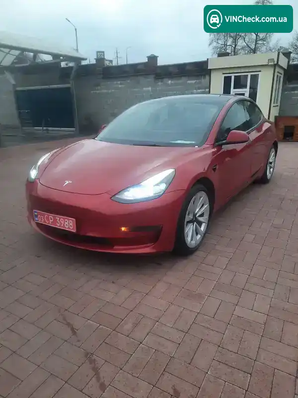 Tesla Model 3 2022, фото з оголошення 1 з 21, VIN 5YJ3E1EA1NF187277