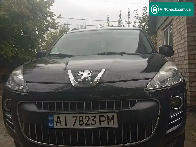 Peugeot 4007 2010, фото з оголошення, VIN VF3VV4HK8BZ801572