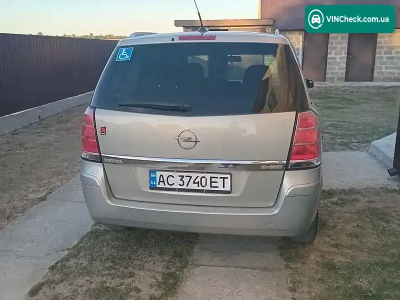 Opel Zafira 2007, фото з оголошення 2 з 11, VIN W0L0AHM757G116727