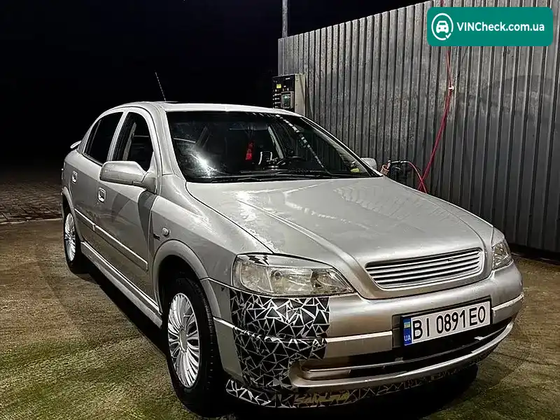 Opel Astra 2000, фото з оголошення 1 з 8, VIN W0L0TGF48W2213284