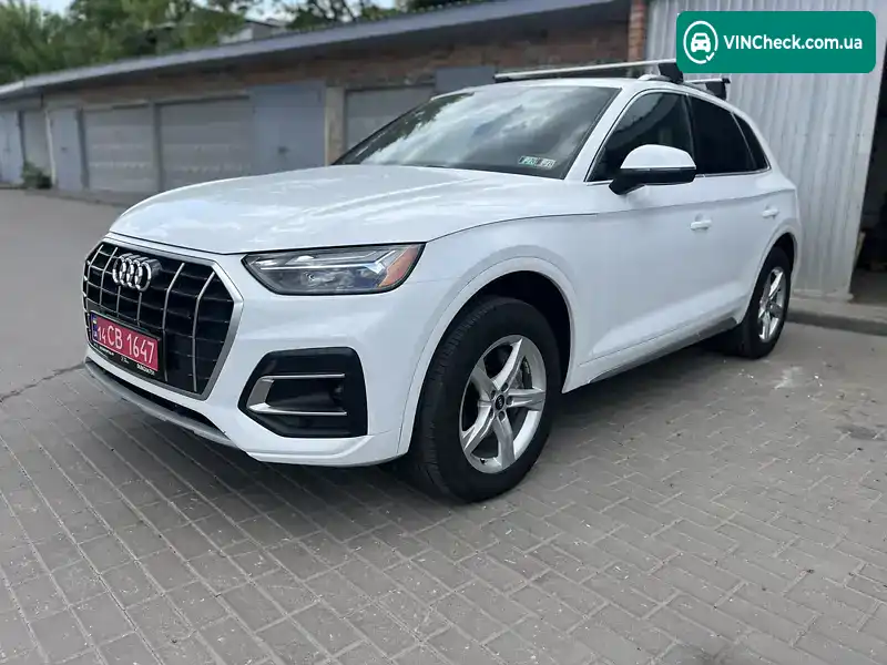 Audi Q5 2021, фото з оголошення 1 з 19, VIN WA1AAAFY9M2045771