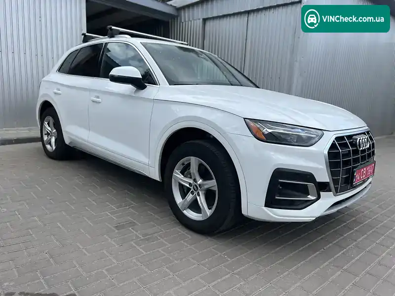 Audi Q5 2021, фото з оголошення 2 з 19, VIN WA1AAAFY9M2045771