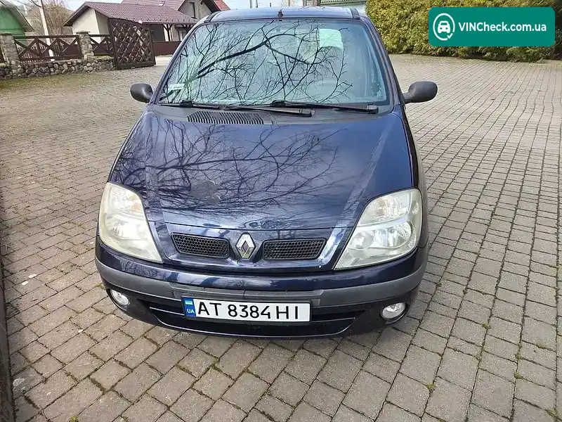 Renault Scenic 2001, фото з оголошення 1 з 6, VIN VF1JA0B0224227296