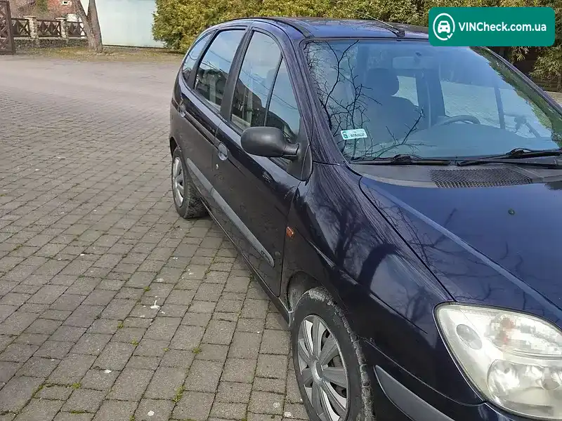 Renault Scenic 2001, фото з оголошення 2 з 6, VIN VF1JA0B0224227296