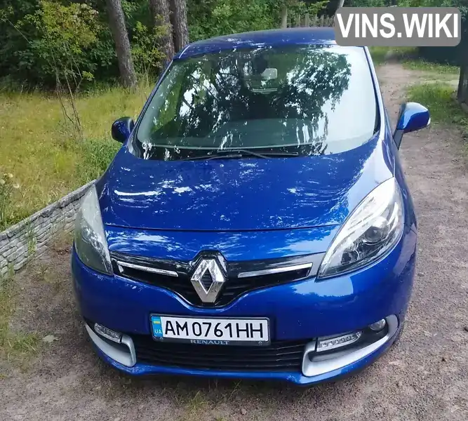 Renault Scenic 2014, фото з оголошення 1 з 11, VIN VF1JZ110650415661