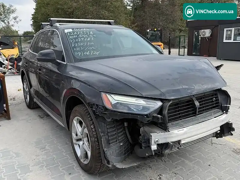 Audi Q5 2021, фото з оголошення 1 з 20, VIN WA1AAAFY7M2079787