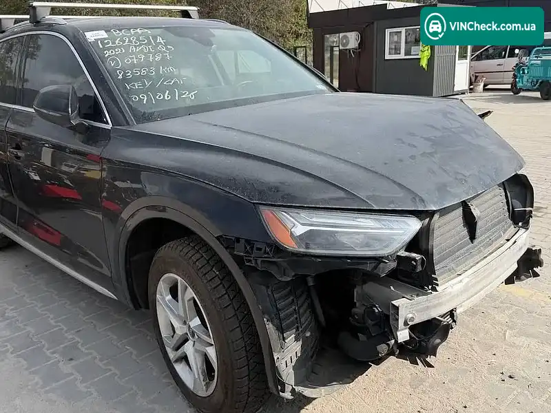 Audi Q5 2021, фото з оголошення 2 з 20, VIN WA1AAAFY7M2079787