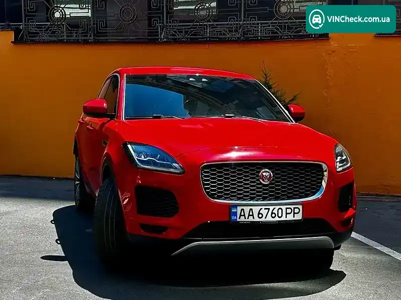 Jaguar E-Pace 2018, фото з оголошення 2 з 20, VIN SADFA2BX9K1Z51229