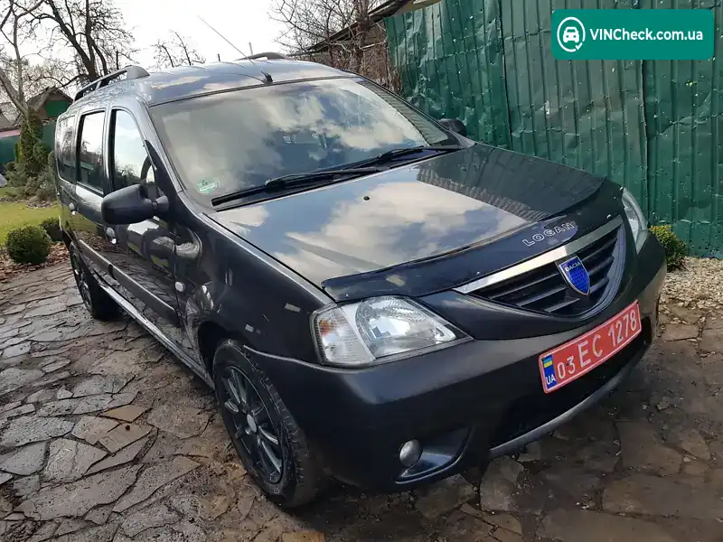 Dacia Logan MCV 2008, фото з оголошення 2 з 20, VIN UU1KSDAM540485614