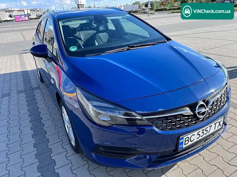 Opel Astra 2020, фото з оголошення 2 з 15, VIN W0VBE8EV1L8038605