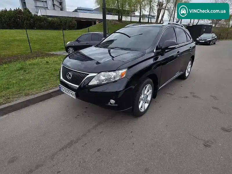 Lexus RX 2009, фото з оголошення 2 з 8, VIN JTJBK11A702405709