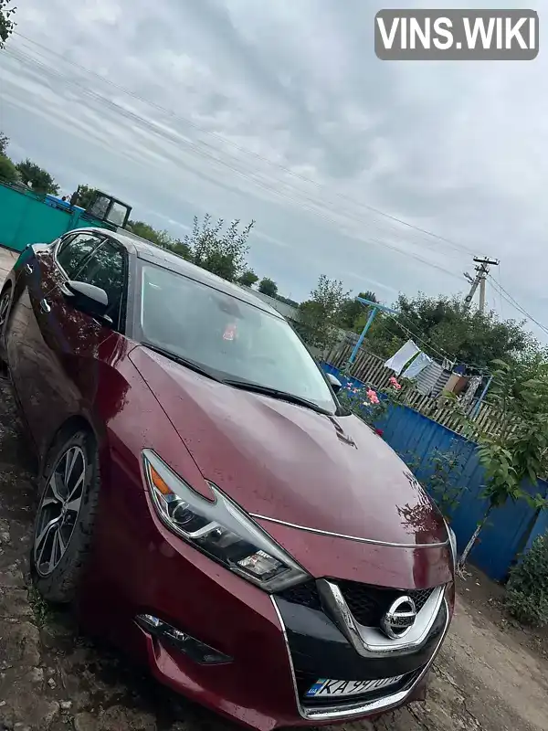 Nissan Maxima 2017, фото з оголошення 2 з 14, VIN 1N4AA6AP5HC456656