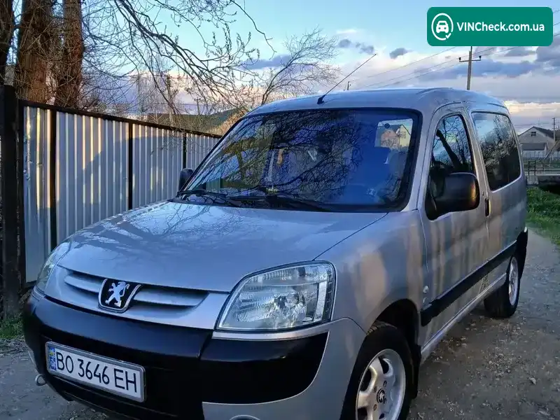 Peugeot Partner 2006, фото з оголошення 1 з 17, VIN VF3GC9HWC96219426
