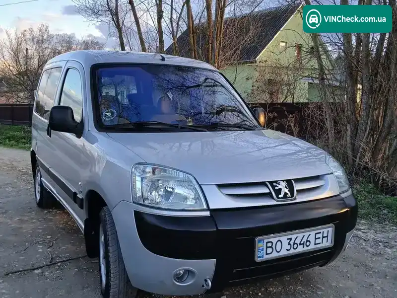 Peugeot Partner 2006, фото з оголошення 2 з 17, VIN VF3GC9HWC96219426