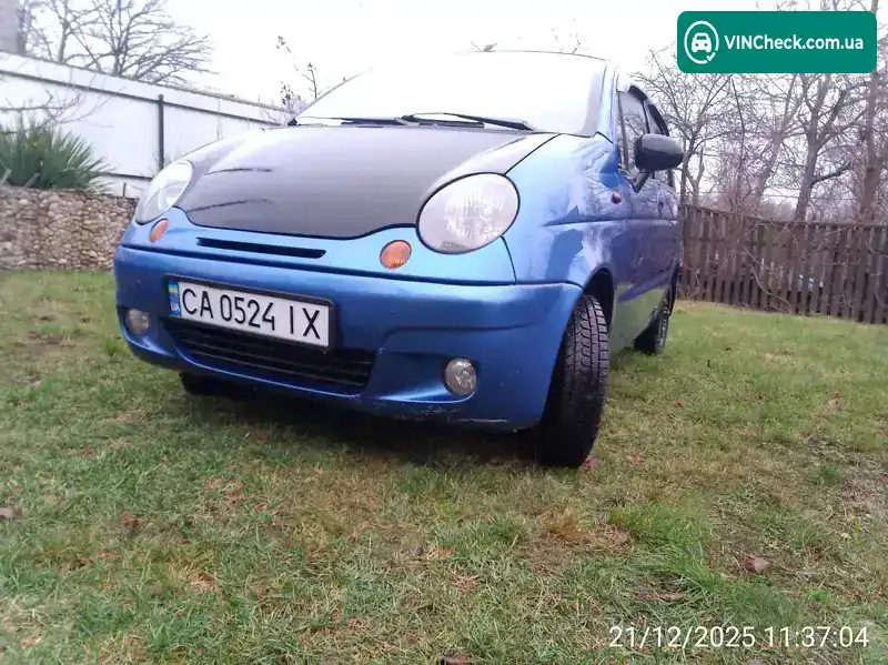 Daewoo Matiz 2004, фото з оголошення 1 з 13, VIN XWB4A11BD4A027755