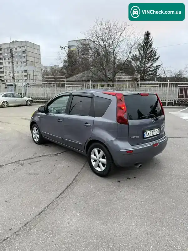 Nissan Note 2006, фото з оголошення 2 з 5, VIN SJNFAAE11U1108466