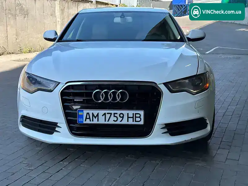 Audi A6 2014, фото з оголошення 1 з 16, VIN WAUGFAFC0FN004014