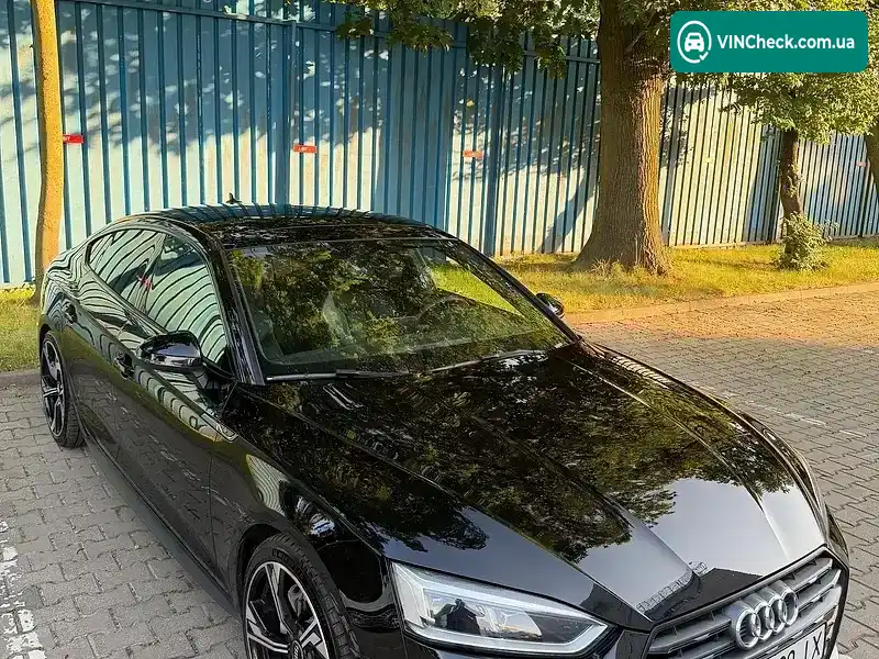 Audi A5 2018, фото з оголошення 2 з 19, VIN WAUENCF59JA089135