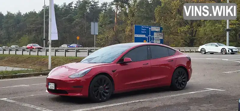Tesla Model 3 2022, фото з оголошення 1 з 12, VIN 5YJ3E1EC6NF260225