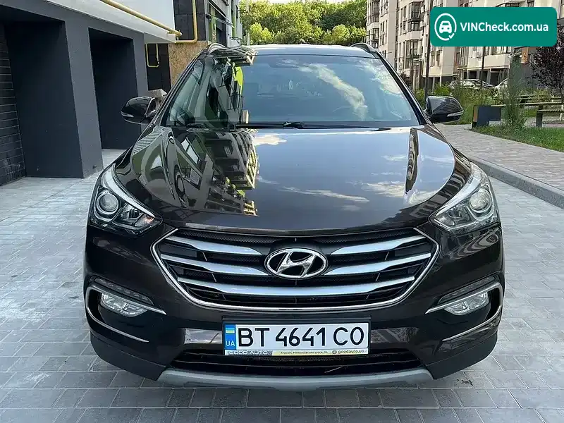 Hyundai Santa FE 2017, фото з оголошення 2 з 20, VIN KMHST81XDJU815872