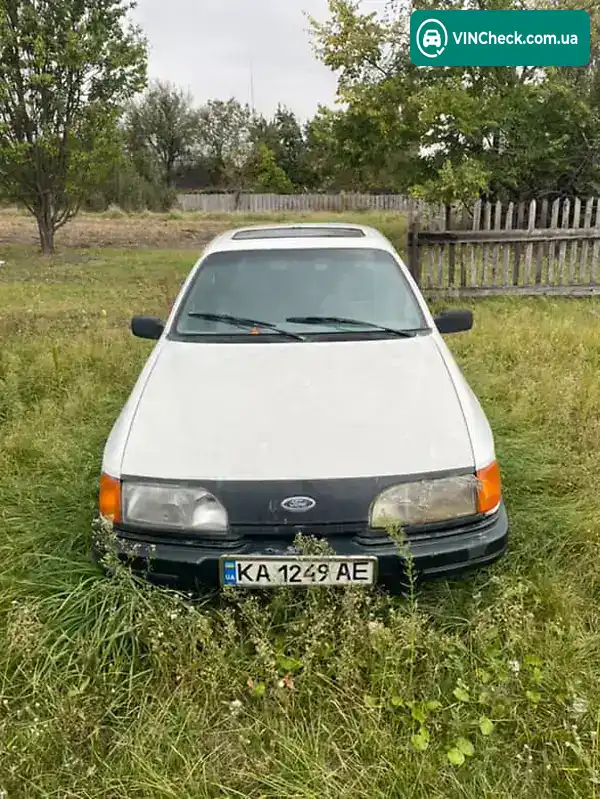 Ford Sierra 1989, фото з оголошення 2 з 5, VIN WF0AXXGBBAKA25725