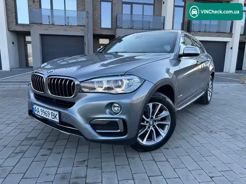 BMW X6 2018, фото з оголошення 1 з 21, VIN 5UXKU2C51K0Z64978