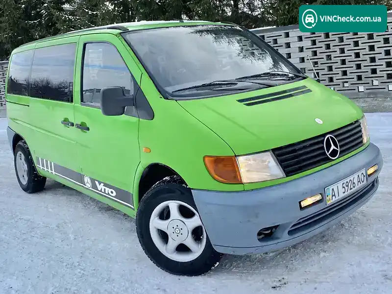 Mercedes-Benz Vito 1997, фото з оголошення 2 з 21, VIN VSA63806413062764