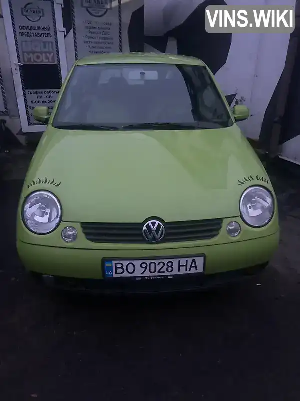 Volkswagen Lupo 1999, фото з оголошення 1 з 14, VIN WVWZZZ6XZYW029471